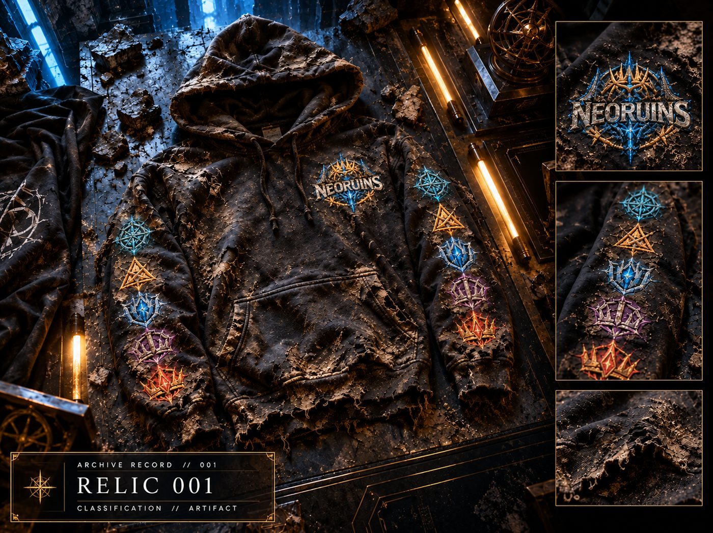 Relic 001 — recovered artifact